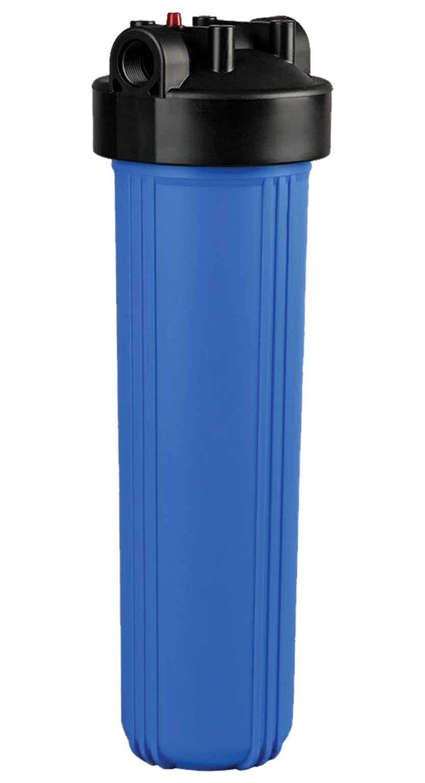Whole-home sediment filter housing