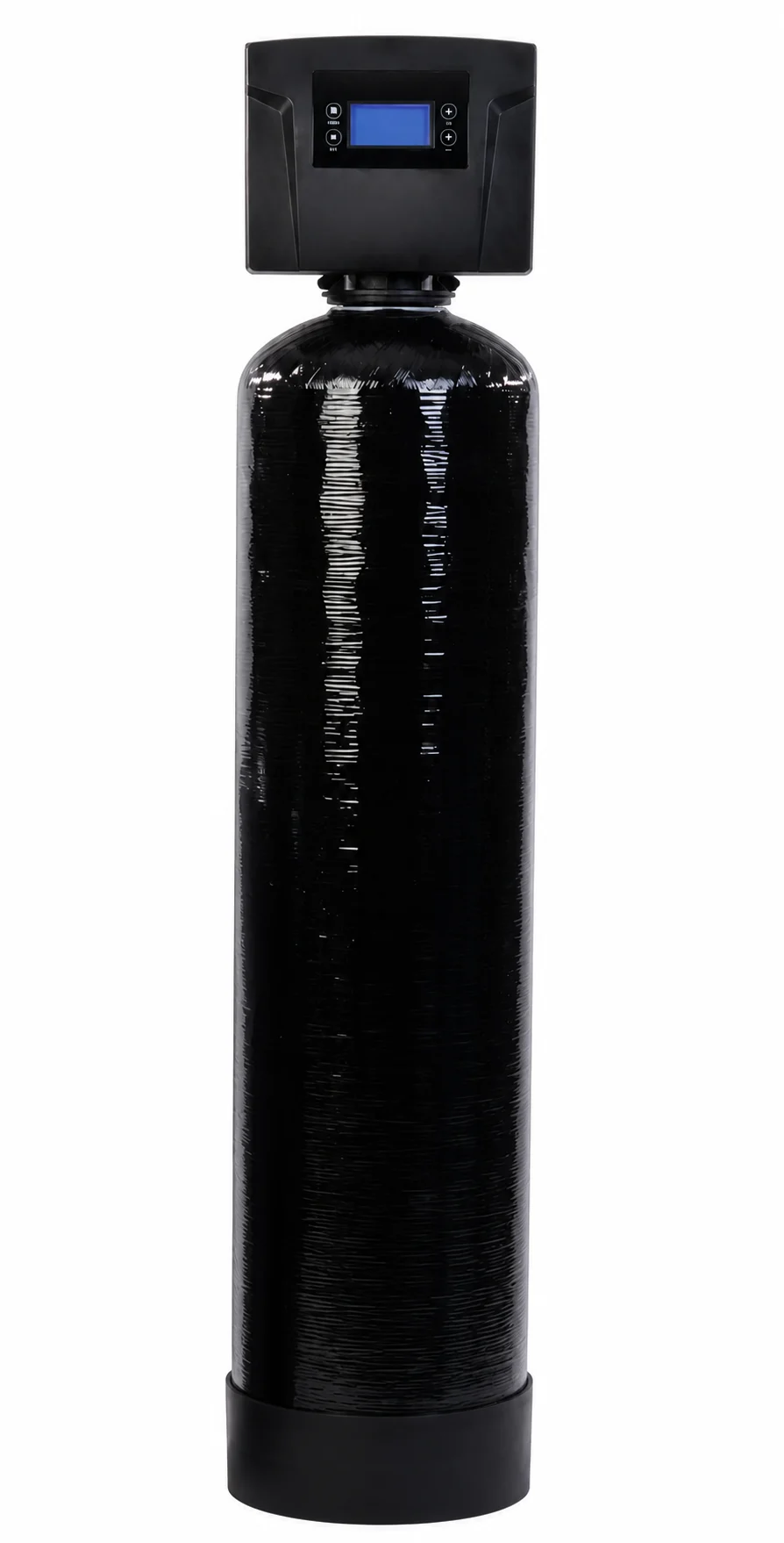 Unbranded single-tank air-injection oxidation unit for well-water iron and sulfur