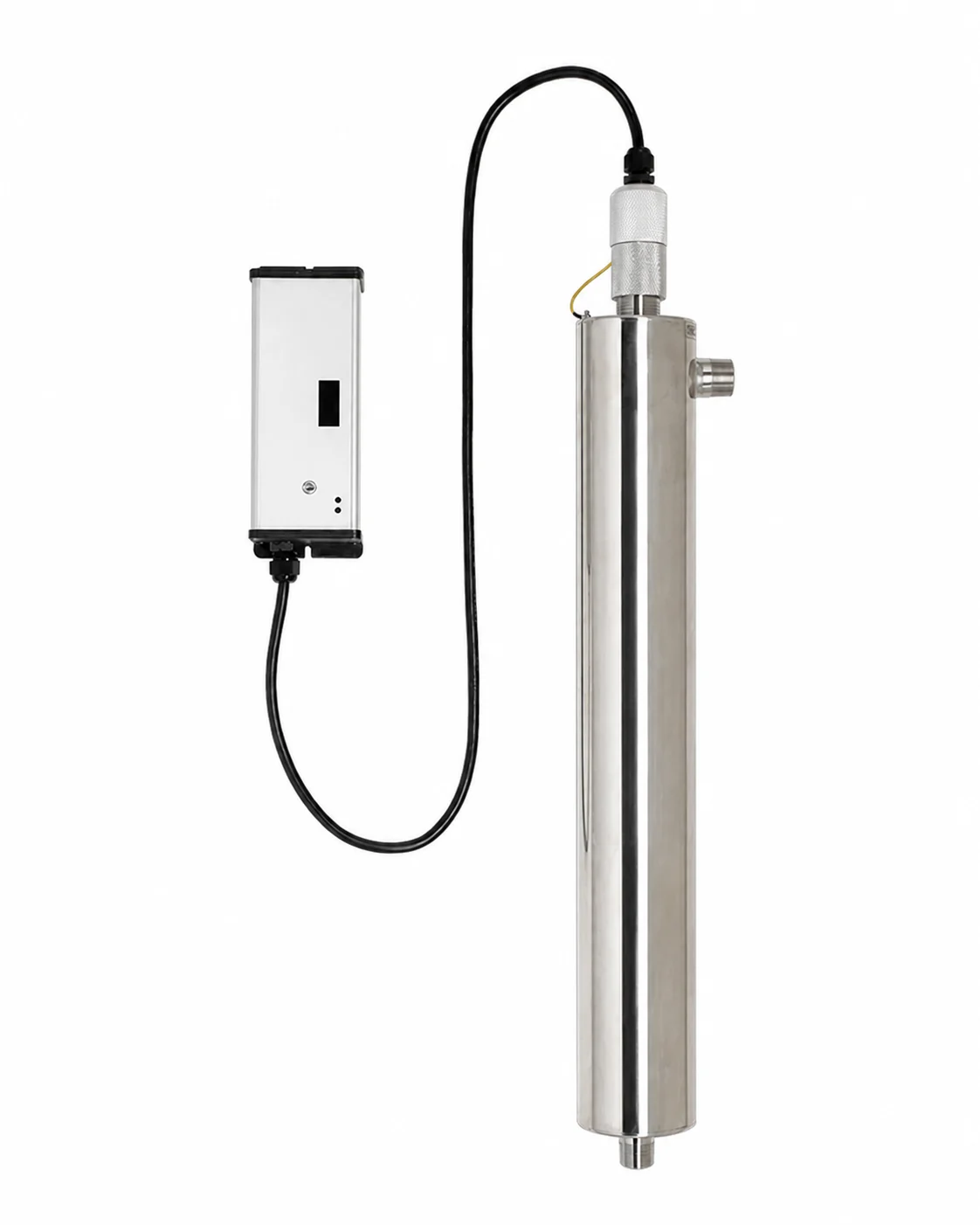Unbranded whole-house ultraviolet disinfection system and controller